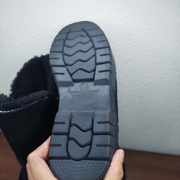 Vintage Old Friend Suede Sherpa‎ Lined  Boots Size 8 - Picture 6 of 10